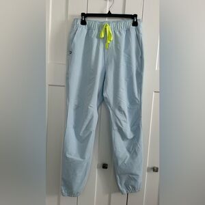 Figs Sky Blue Scrub Pants Size S
